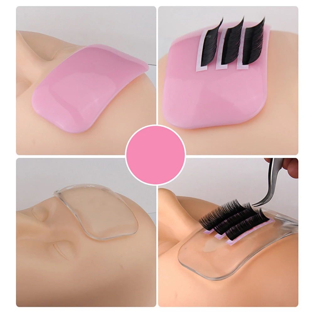 2018 pink eyelash stand pad Thicker Silicone Pad Lash Stand Eyelash holder Eyelash Extension Tool (4)