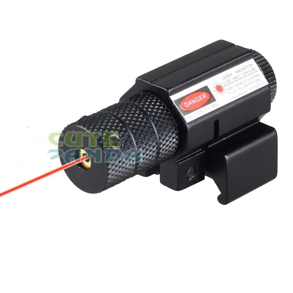 Tactical Red Laser Sight Scope For Gun Rifle Pistol Picatinny Mount US