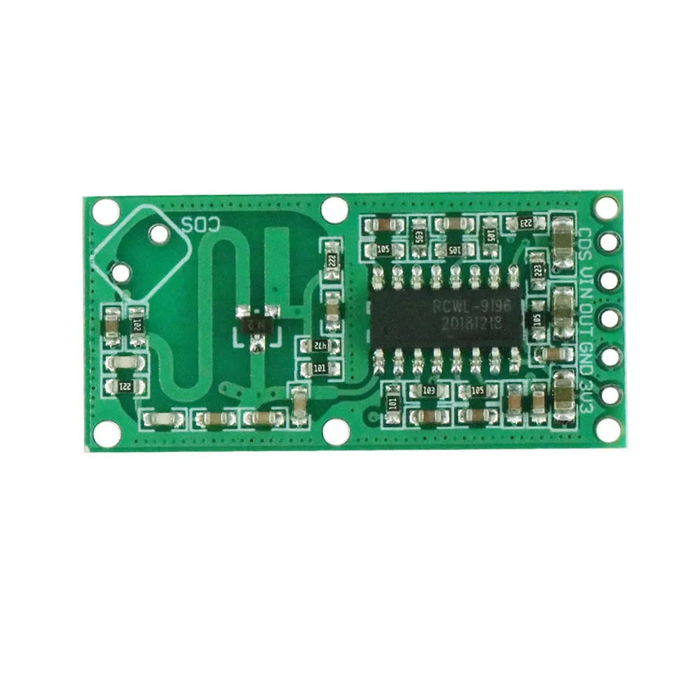 

1 PCS With The Penetrating Detection Capability 5Pcs RCWL-0516 Microwave Radar Sensor Human Body Induction Switch Module 3.3V
