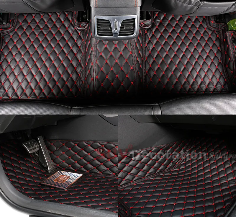 For Hyundai Grand Santa Fe 5 seat 2013 2015 Car Floor Mats Accessories