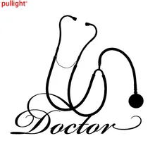 14.4cm*12.9cm Doctor Hospital Medical Tool Vinyl Car Sticker