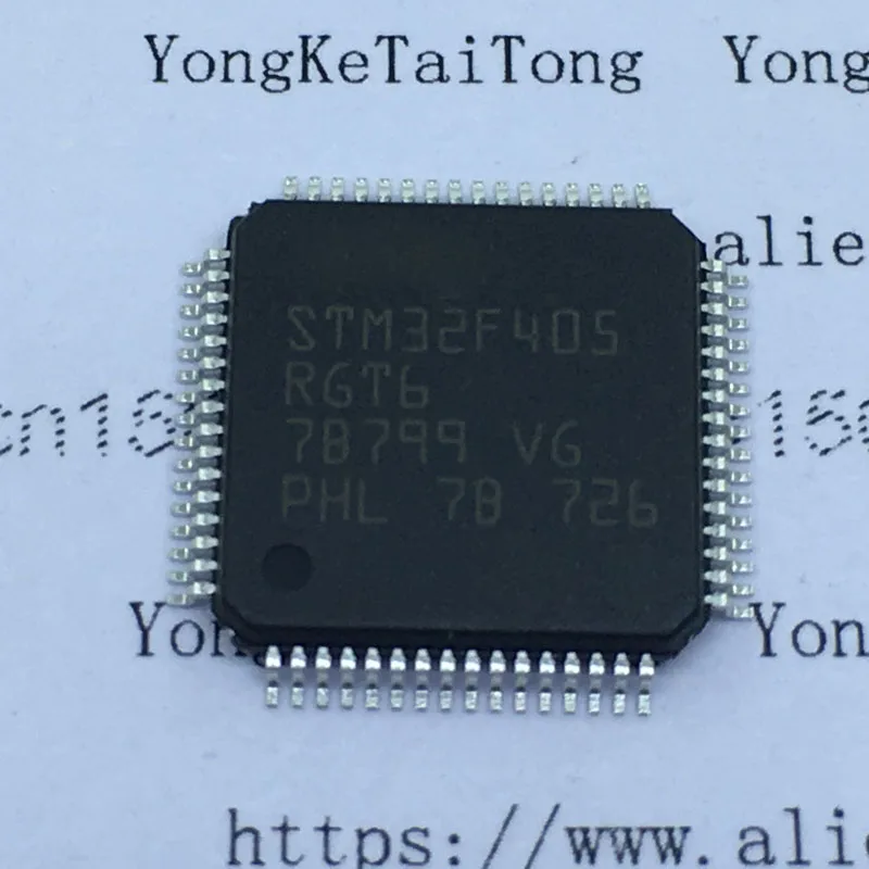 

10PCS/LOT STM32F405RGT6 STM32F405 32F405 LQFP64
