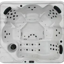 305 массажные роскошны уличный спа для 6 человек с 1 шезлонгом