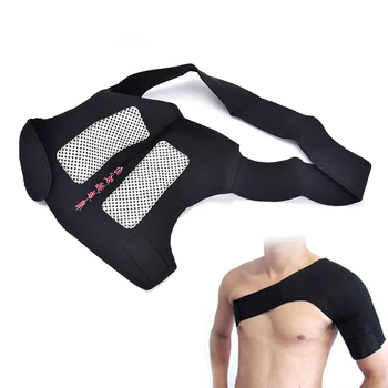 

Hot Sale Adjustable Left/Right Shoulder Bandage Protector Brace Joint Pain Injury Shoulder Support Strap Training Sports