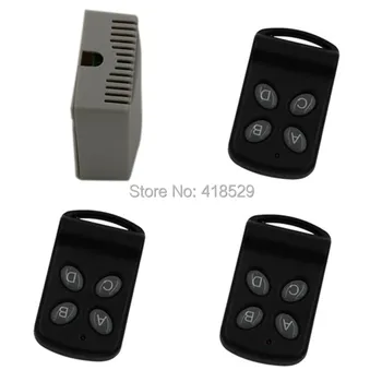 

Smart Home Automation Remote Control Switches,4CH DC 12V rf 315MHZ 3 transmitter and 1 recevier wireless switch Radio SKU: 5034