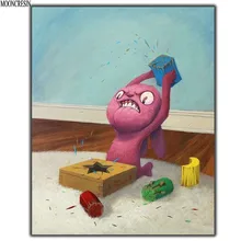 5D Diy Diamond Painting Cross Stitch Angry Rabbit Needlework Diamond Embroidery Full Round Mosaic Decoration Resin Stickers Kits 5D Diy Diamond Painting Cross Stitch Angry Rabbit Needlework Diamond Embroidery Full Round Mosaic Decoration Resin Stickers Kits