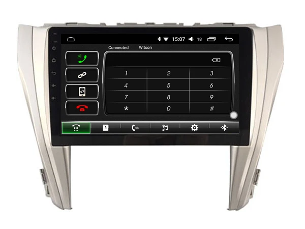 Flash Deal Elanmey Brand CARPLAY Player for Toyota Camry 2015 car gps Android 8.0 multimedia 64GB rom big memory stereo radio IPS screen 3