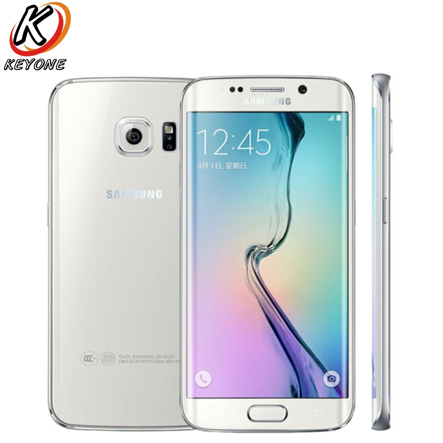Новый Samsung Galaxy S6 Edge g9250 LTE мобильный телефон 5 1 &quotГБ 3 ГБ оперативная память 64