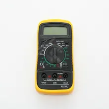 Портативный Цифровой мультиметр XL830L Funtional для AC DC транзистор напряжения Тесты Ом диод Тесты удержания данных