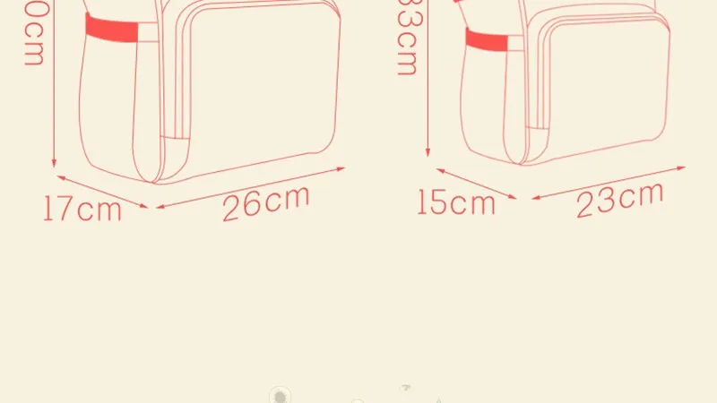 Updated New Fashion Bags Bottle Insolution Bags Unicorn Printed Mummy Bag Multi-Function Large Capacity Waterproof Backpack14