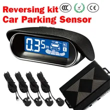 2017 LCD car parking sensor system reversing kit parking assist system A02 4