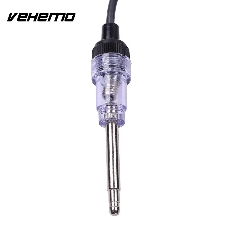 

VEHEMO Car Auto Engine Ignition System Spark Plug Coil Tester Black In Line Auto Diagnostic Tool Detector Car Test Accessories