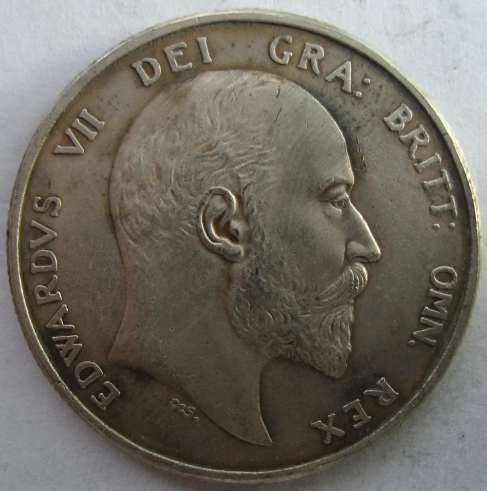 

great britain 1908 1/2 CROWN copy coins