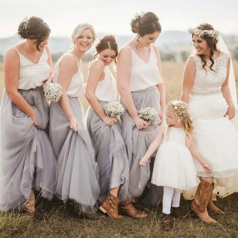 Buy Personalized Bridesmaid Skirt Nature Waistline A