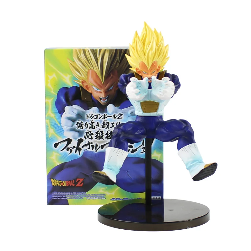 

22cm Anime Dragon Ball Z Super Saiyan Vegeta PVC Action Figure Model Collection Toys Gifts With Box