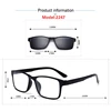 Bifocal Reading Glasses With Magnetic Clip-on Sunglasses Polarized 1.0 1.5 2.0 Classic Style Spectacles Frames Readers Eyeglass 6