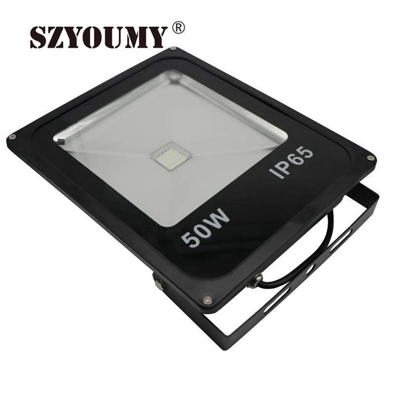 

SZYOUMY Hot Style Ultra Thin Waterproof IP65 Outdoor LED Floodlight 50W AC85-265V LED Flood Lighting