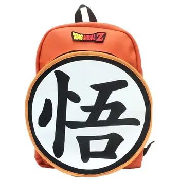 

Japan anime Dragon Ball Z Backpack Super Saiyain Sun Goku cosplay bag Boys Girls School Bookbag Pu men women Laptop Travel Bag