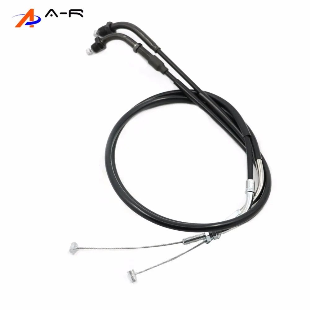 Moto Dual Throttle return Cables Rope Brake Oil Control Wires Line For