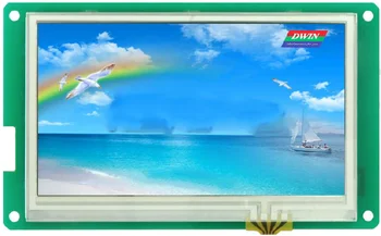 

DMT48270M043_06W DMT48270M043_06WN/T 4.3 inch Divin serial screen Mini DGUS no clock Interface replacement