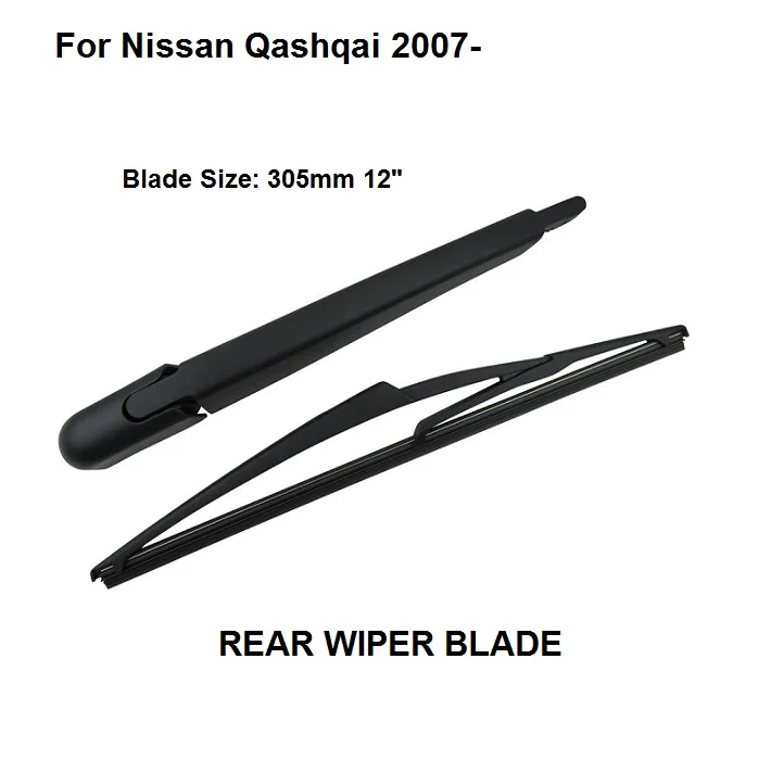 REAR WINDSCREEN WIPER ARM AND BLADE SET FOR NISSAN QASHQAI BRAND NEW