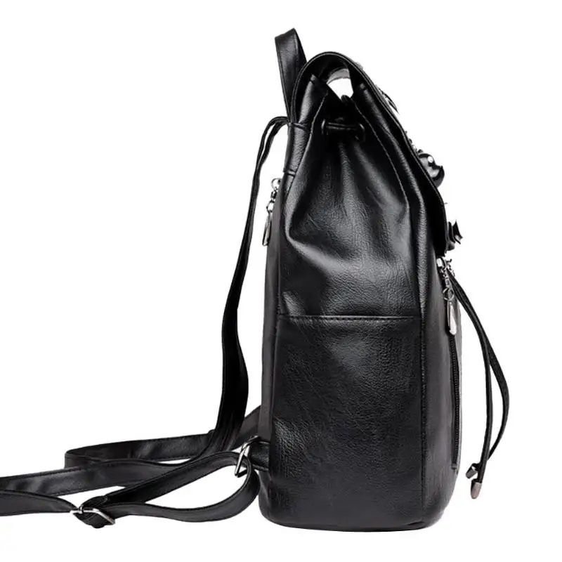 Женские рюкзаки из искусственной кожи, брендовые дизайнерские школьные сумки на шнурке для девочек-подростков, сумка через плечо, дорожные рюкзаки, женские рюкзаки