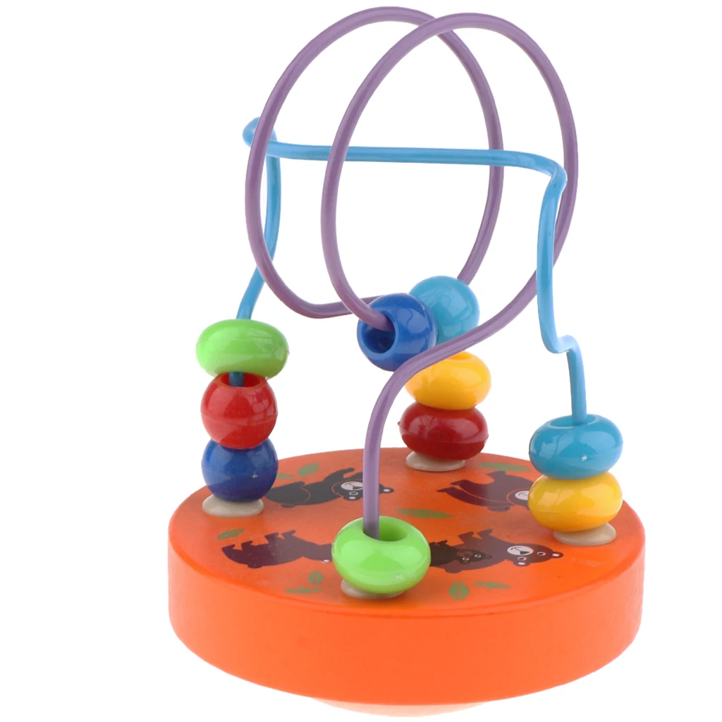 bead roller coaster toy