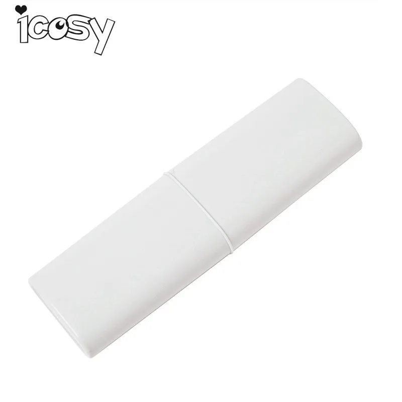 Icosy в скандинавском стиле пыленепроницаемый дорожный пластиковый держатель для зубных щеток чехол переносная крышка коробка для кемпинга антибактериальная зубная щетка A18D15