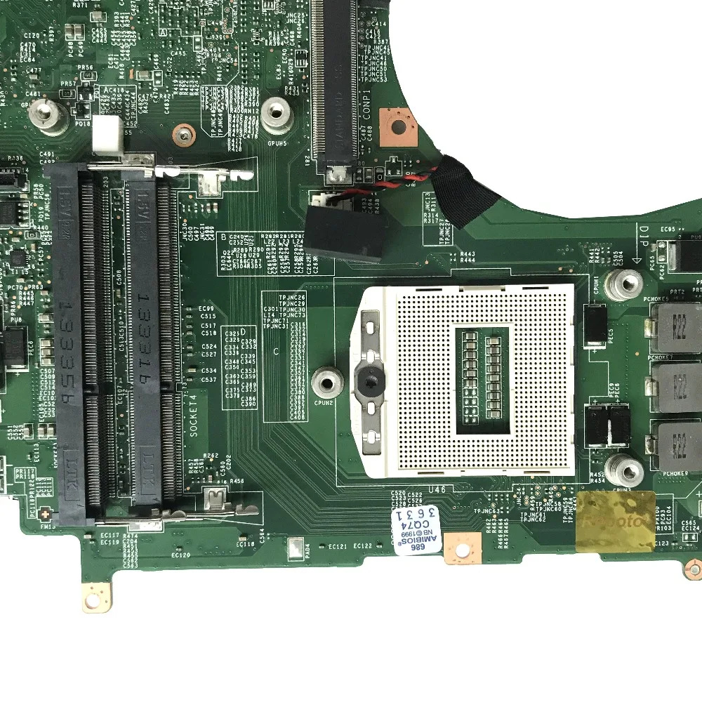 Для MSI GT70 MS 1763 Материнская плата ноутбука 17631 VER: 1 PGA947 Поддержка i7 процессор 100%