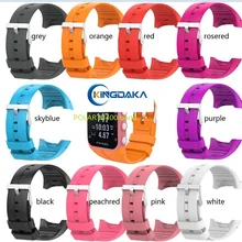 20 штук. Силиконовый ремешок для наручных часов для Po-lar M400 M430 Ремешки для наручных часов gps бег Смарт спортивные часы ремешок