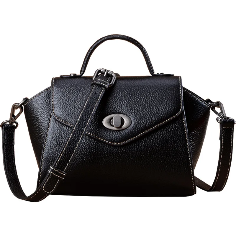 

100% Genuine leather Women Shoulder bags Fashion Female Luxury Handbags Women Bags Designer Vintage Crossbody bag Totes bags