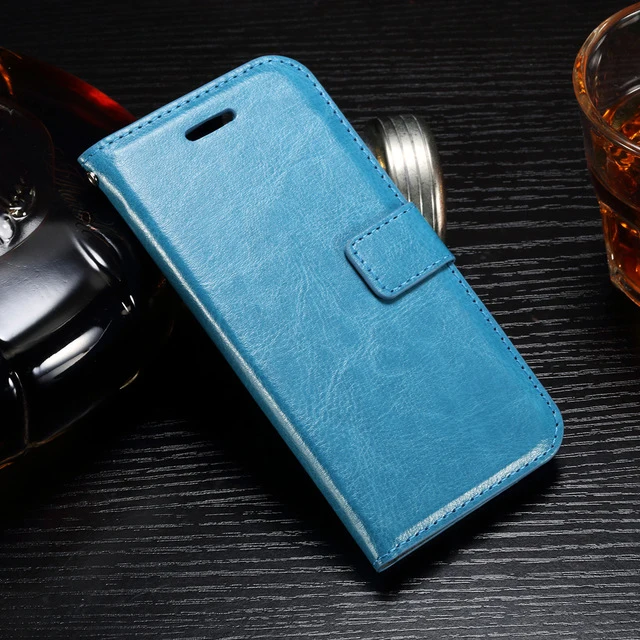 Синий Кожаный чехол для телефона ASUS Zenfone 4 Max ZC520KL Pro plus ZC554KL X00HD 3 Max ZC520TL 3 Laser Live ZB501KL откидной Чехол-кошелек - Цвет: Синий