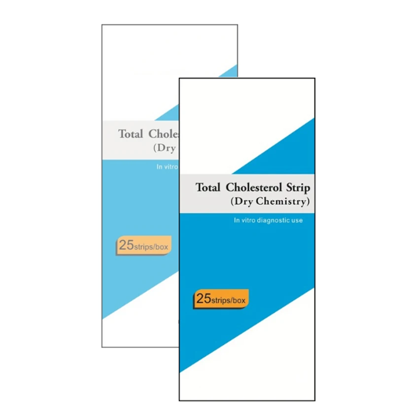 

25PCS/Box Total Cholesterol Test Strips for Dca-Check Dry Chemistry Analyzer