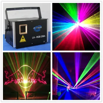 

Mini 3W Analog RGB full color laser light animation programmable laser light with SD+ILDA+DMX laser projector