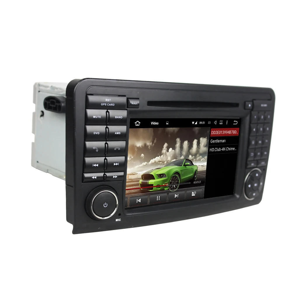Top 4GB RAM 32GB ROM Octa Core 2 din 7" Android 8.0 Car Radio DVD Player for Mercedes Benz ML CLASS W164 ML300 ML350 ML450 ML500 7