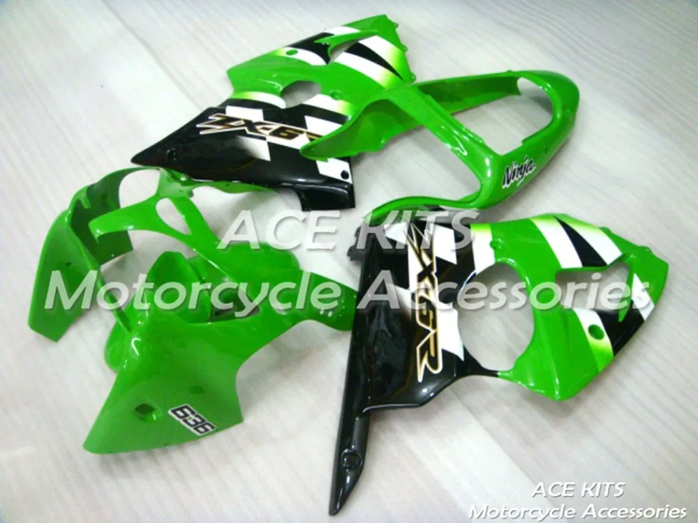 

New ABS Motorcycle Fairings Kit Fit For Kawasaki ZX6R ZX-6R 00 01 02 Ninja 636 2000 -2001- 2002 All sorts of color GG6