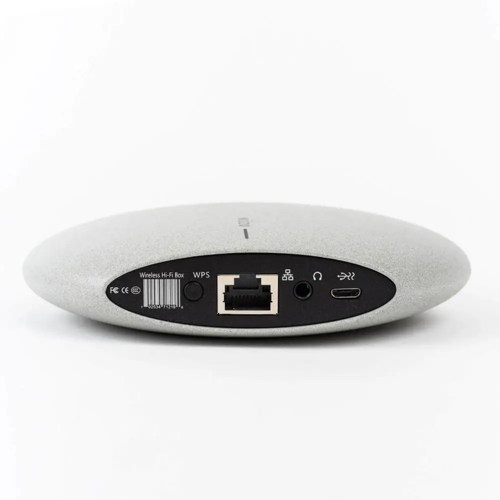 

Cobblestone small wifi audio receiver Adapter support USB,NAS,Cloud Services set up a wireless audio system HiFi Pre-Amplifier