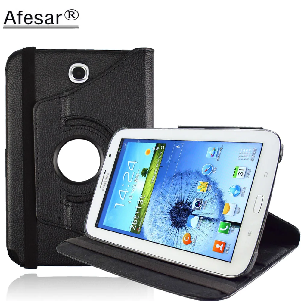 Leather Cover For Samsung Galaxy Note 8.0 Inch Tablet Case N5100 N5110 N5120 Rotating Stand Pouch