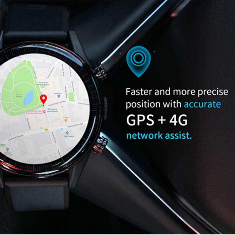 Смарт часы на Android 7 1 + 16 ГБ 4G 39 дюйма AMOLED Wi Fi GPS Sim|Смарт-часы| |