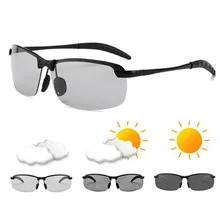 NYWOOH фотохромные солнцезащитные очки, мужские поляризованные очки Хамелеон для вождения, мужские солнцезащитные очки, меняющие цвет, день, ночное видение, очки для вождения