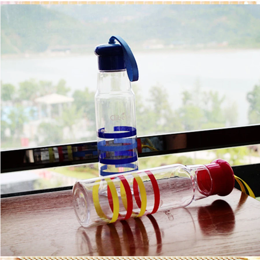 

Plastic Kids Water Bottles Bpa Free Wasserflasche Flasche Camping Supplies Children Swell My Water Bottle Portable 500ml QQB042