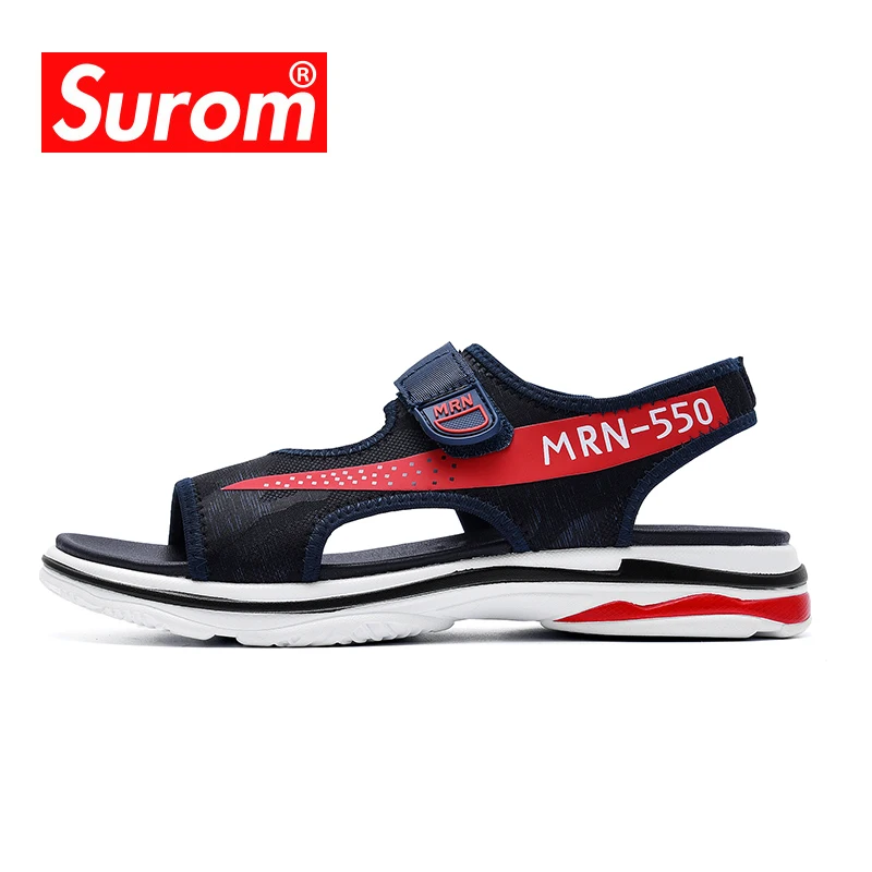 SUROM Brand Classic Footwear Outdoor Men Light Sandals Sneakers Air ...