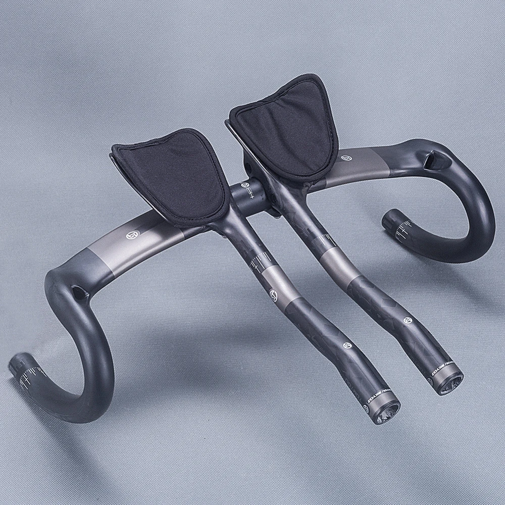 Tomtou Full Carbon Fiber Bicycle Perfect Set Road Handlebar Rest