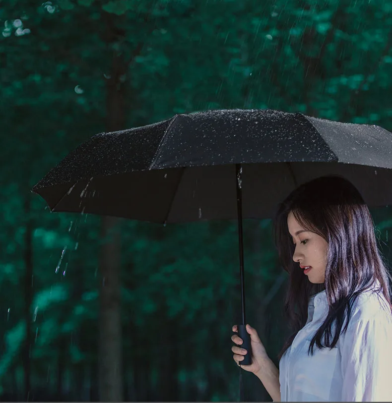 Xiaomi Mijia Automatic umbrella Sunny Rainy Aluminum folding umbrella Windproof Waterproof UV Man woman Summer Winter umbrellas (16)