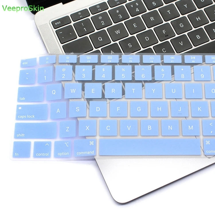 Чехол для клавиатуры Macbook Air 13 выпуска A1932 защитный крем для клавиатуры Силиконовое английское покрытие для клавиатуры