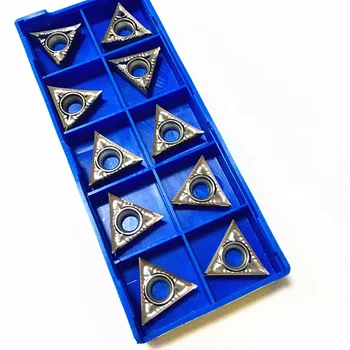 

10pcs TCGT16T302-AK H01 TCGT32.50.5-AK H01 CNC Carbide Insert Turning For Processing Aluminum Alloy