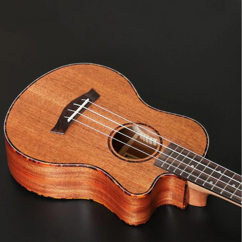 SevenAngel 23/26 inch Tenor Mahogany Ukulele Missing Angle Ukelele Mini Hawaiian Guitar Electric Ukulele with Pickup EQ SevenAngel 23/26 inch Tenor Mahogany Ukulele Missing Angle Ukelele Mini Hawaiian Guitar Electric Ukulele with Pickup EQ