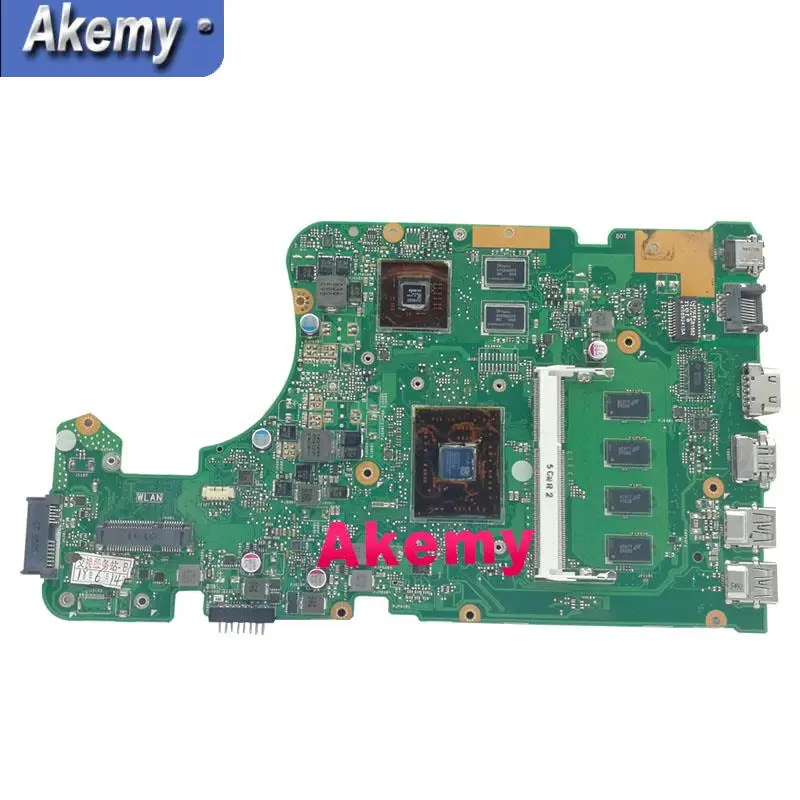 AK X555DG X555YI материнская плата для ноутбука ASUS X555D A555D X555DG X555Y K555D материнская плата A8-7200P 4 Гб Оперативная память