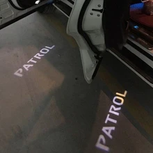 Luz de bienvenida para puerta de Nissan Patrol Y62 Armada, accesorios, 2013, 2014, 2015, 2016, 2017, 2018