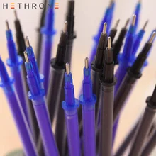 Hethrone 10 шт/0,5 мм стержень со стираемыми чернилами набор гелевых ручек каллиграфия ручка заправка канцелярские принадлежности офисные школьные канцелярские принадлежности